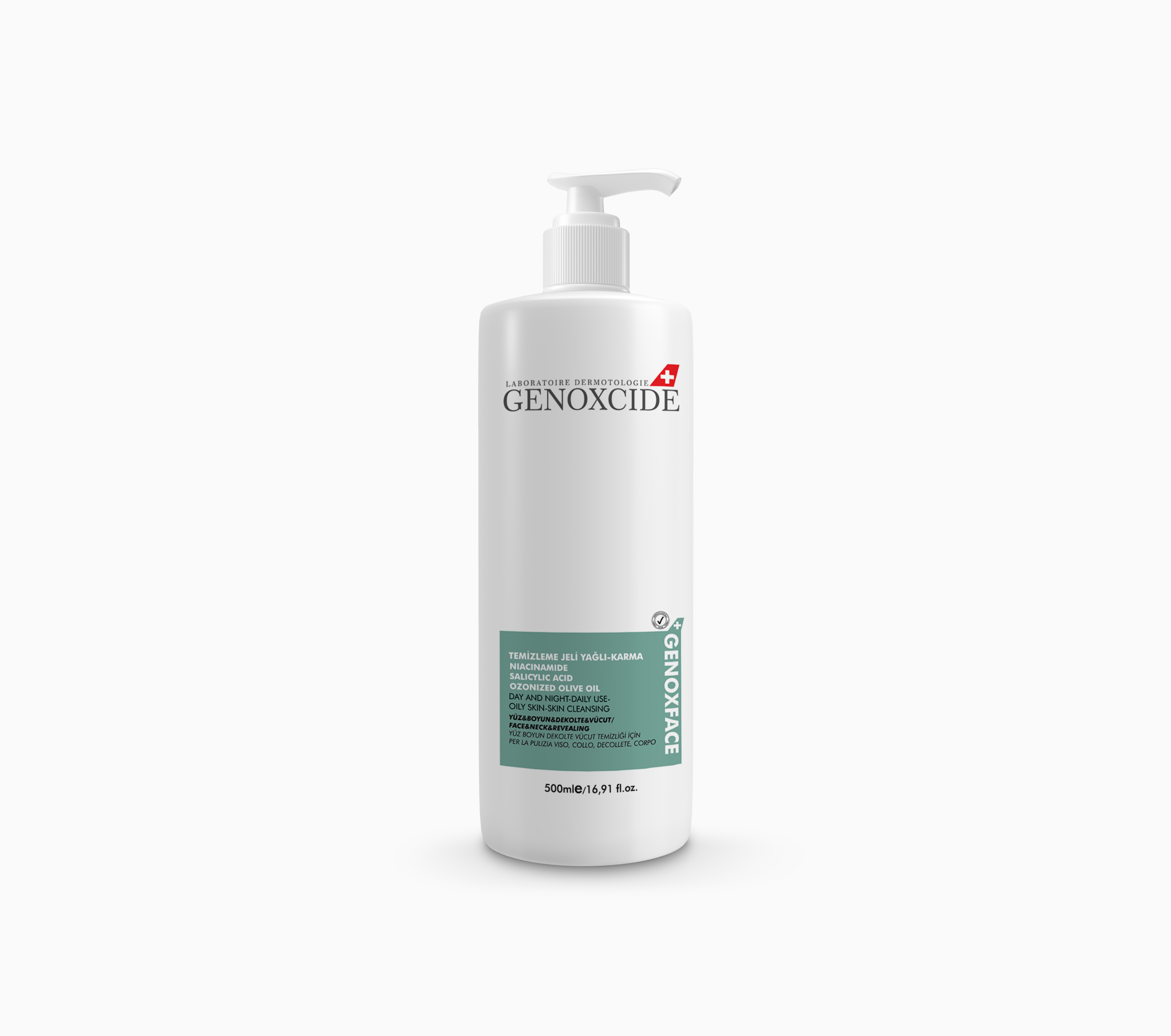 Temizleme Jeli Yağlı 500 ml, www.genoxcide.com